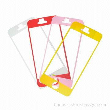 Silk-printed Screen Protector for iPhone 5S/5, Anti-scratch